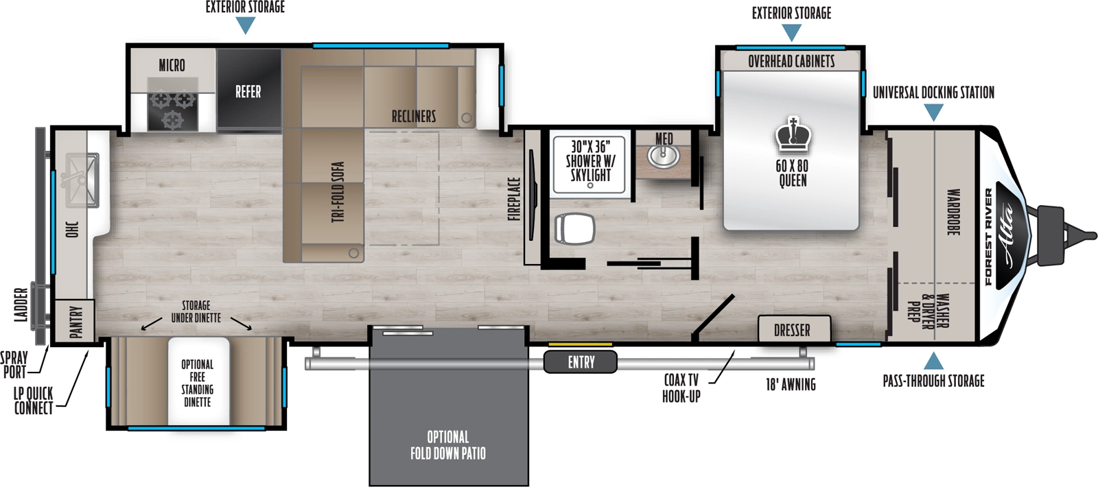Alta 3175RK Floorplan